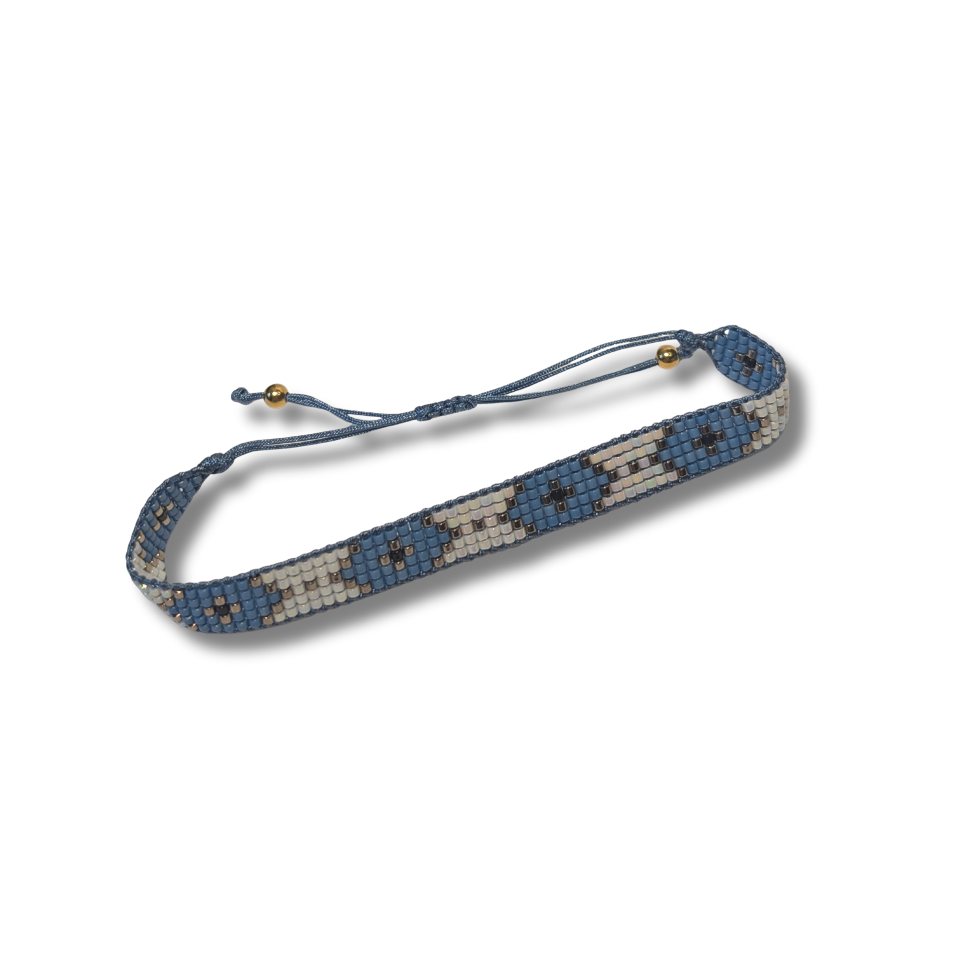 Ocean Spirit – Miyuki Armband Blau