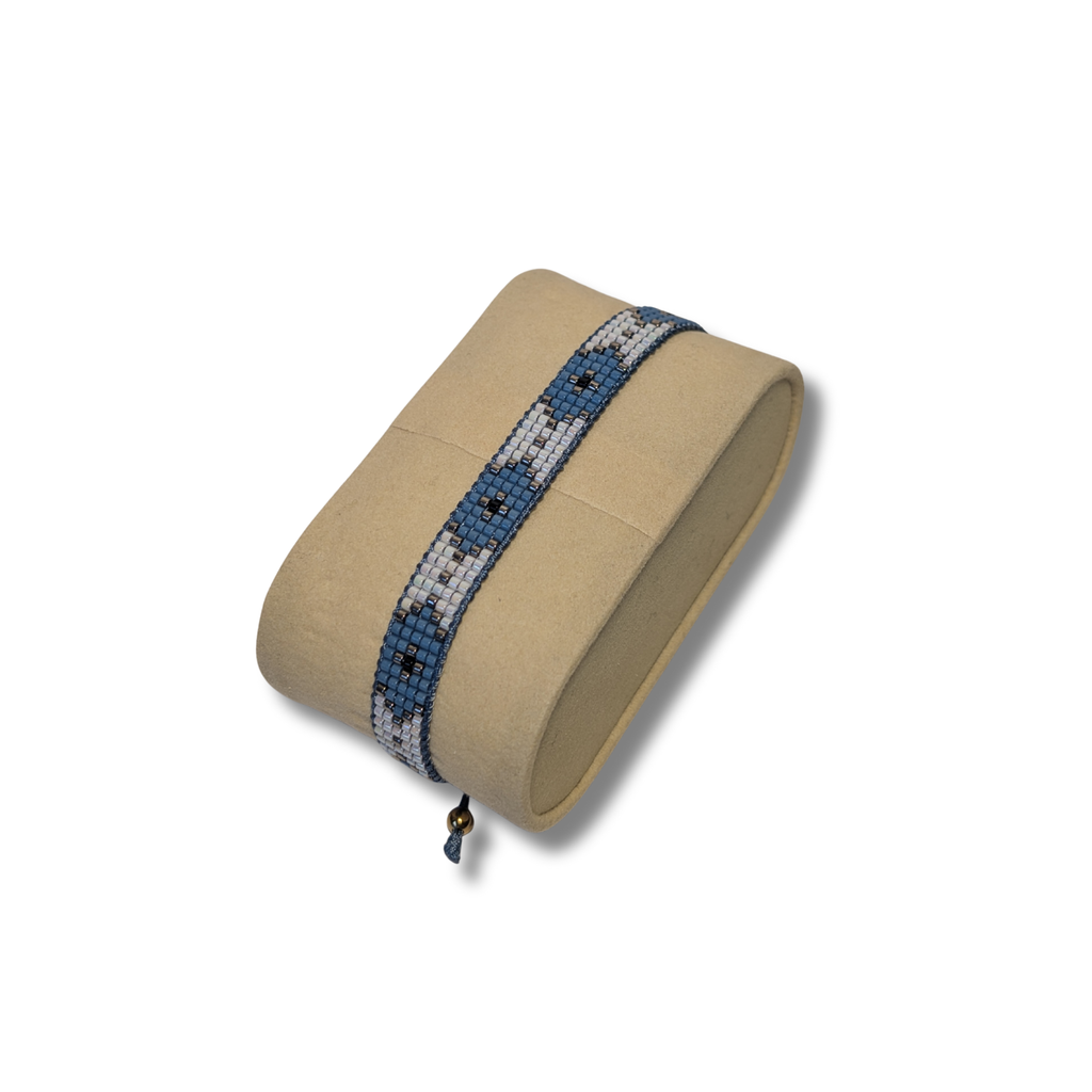 Ocean Spirit – Miyuki Armband Blau