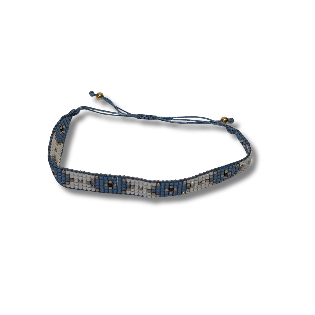 Ocean Spirit – Miyuki Armband Blau