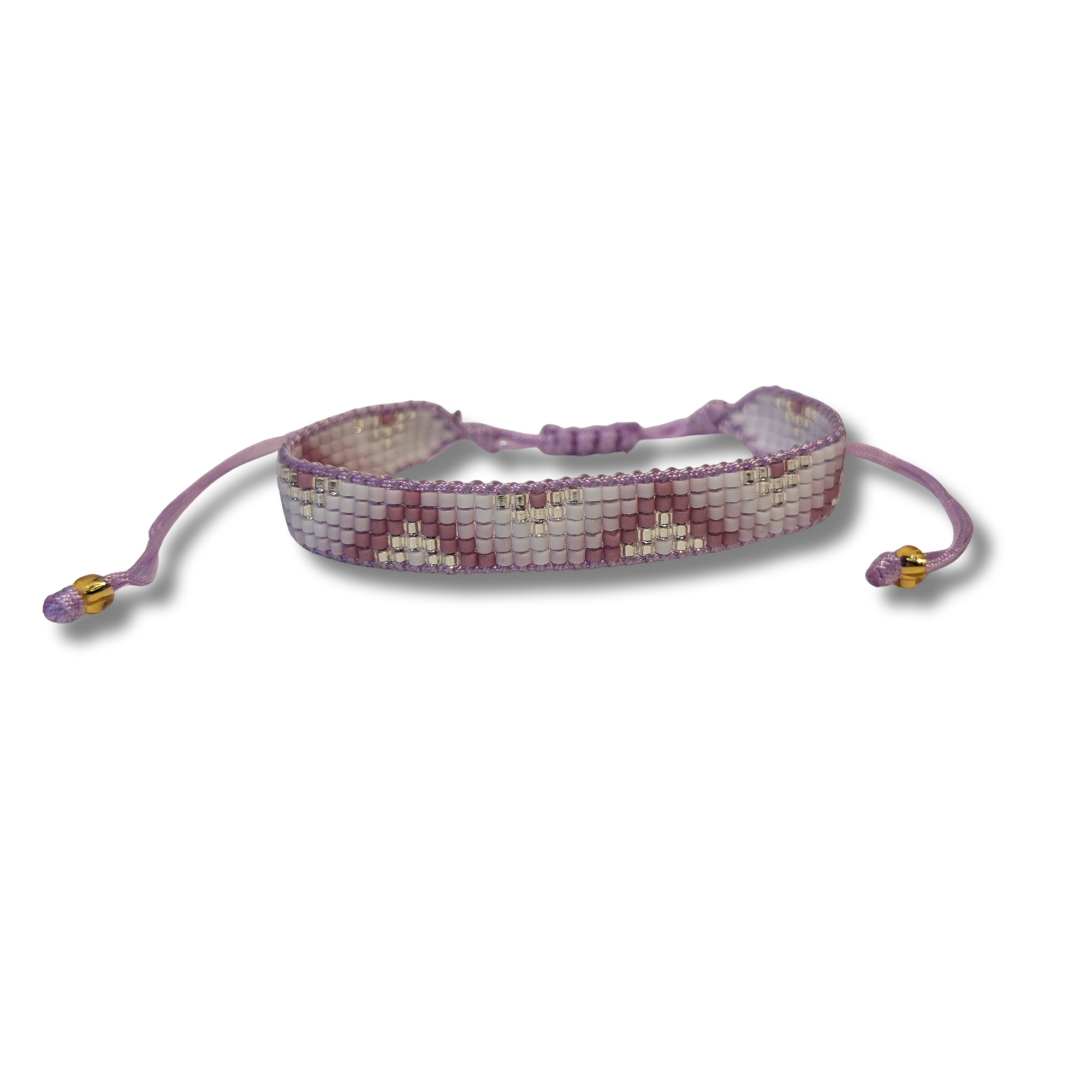 Lilac Dream – Miyuki Armband Lavendel